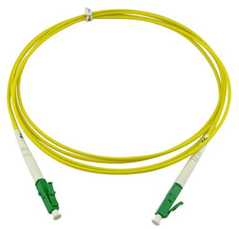 BlueOptics Simplex LWL Patchkabel LC- APC Singlemode 10 m Yellow