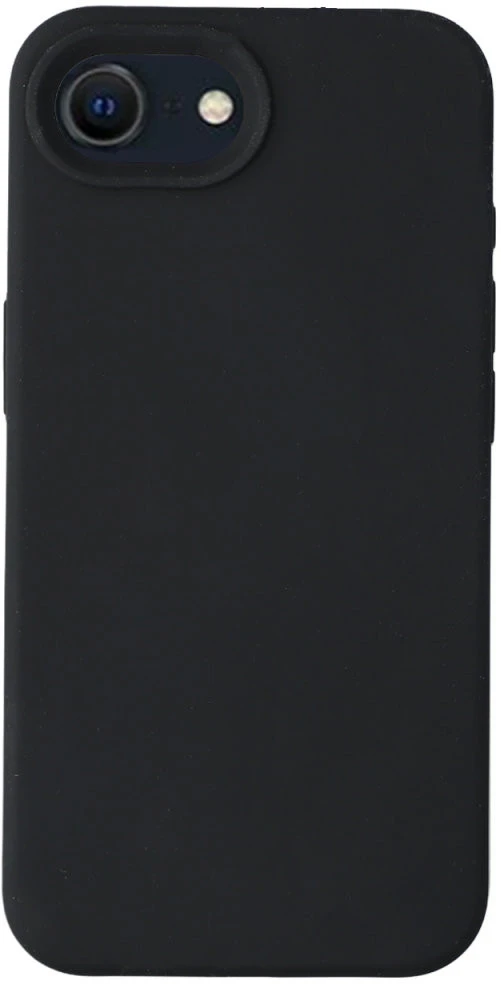 4Smarts Silikon Case Cupertino für Apple iPhone 17e/16e MagSafe-kompatibel Black